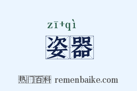 姿器是什么意思的图片